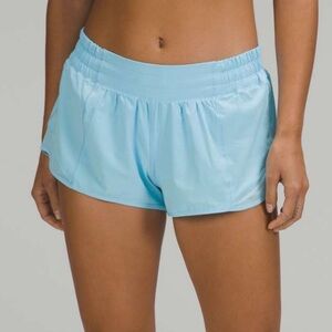 lululemon athletica Light Blue Athletic Shorts